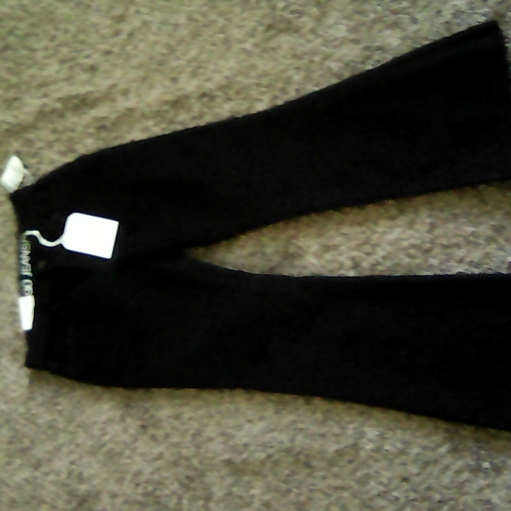 High rise black Gogo jeans size 1